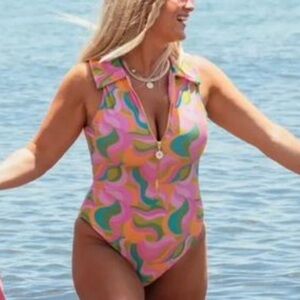 Show Me Your Mumu Surfer Barbie Swimsuit NWT